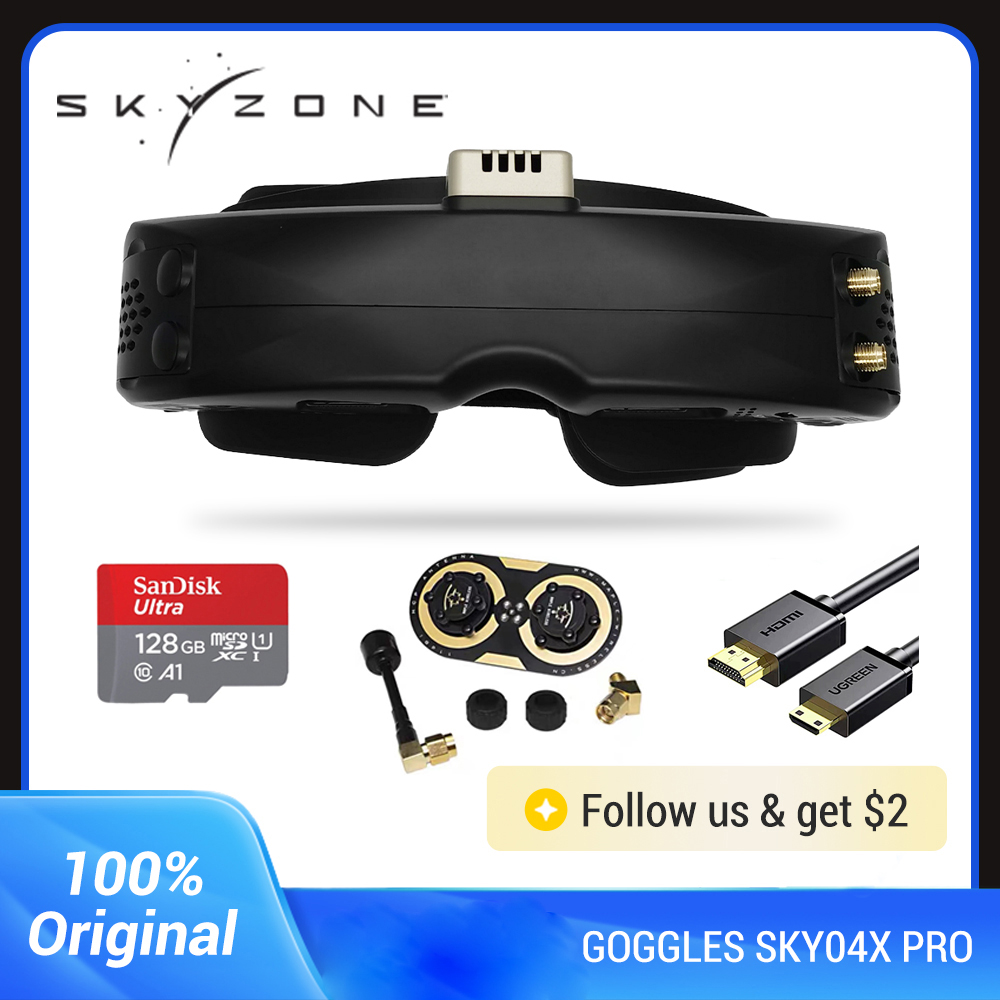 Skyzone Sky04X Pro Oled Fpv Goggles - Очки FPV Skyzone SKY04X PRO 5.8ГГц