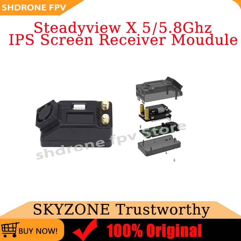 Skyzone Steadyview X Receiver Module - Новый модуль приемника экрана SKYZONE SteadyView