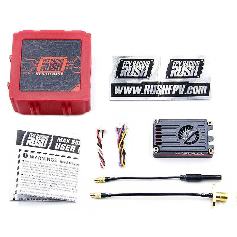 RUSH MAX SOLO 5,8 ГГц 2,5 Вт V – обзор и цена Rushfpv Rush Max Solo 5.8G 2.5W Vtx