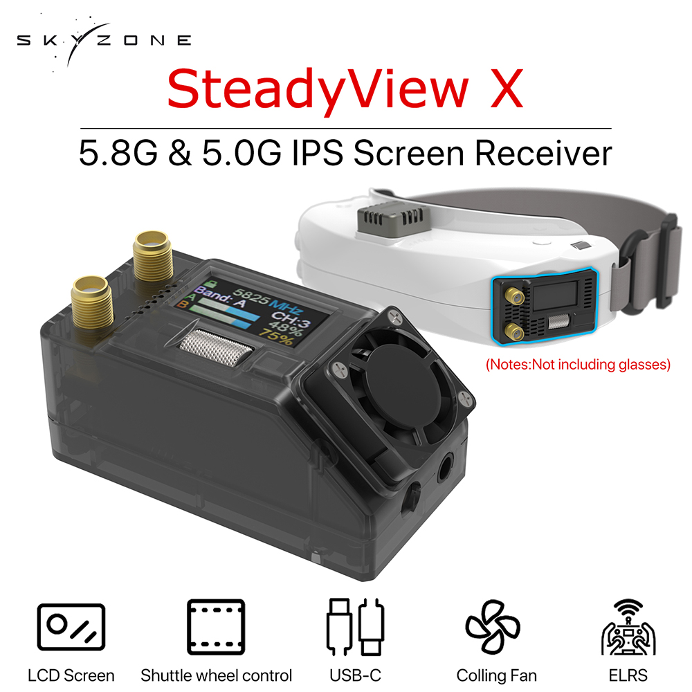 SKYZONE Steadyview X 5,0G 5,8G – обзор и цена Skyzone Steadyview X Receiver Module
